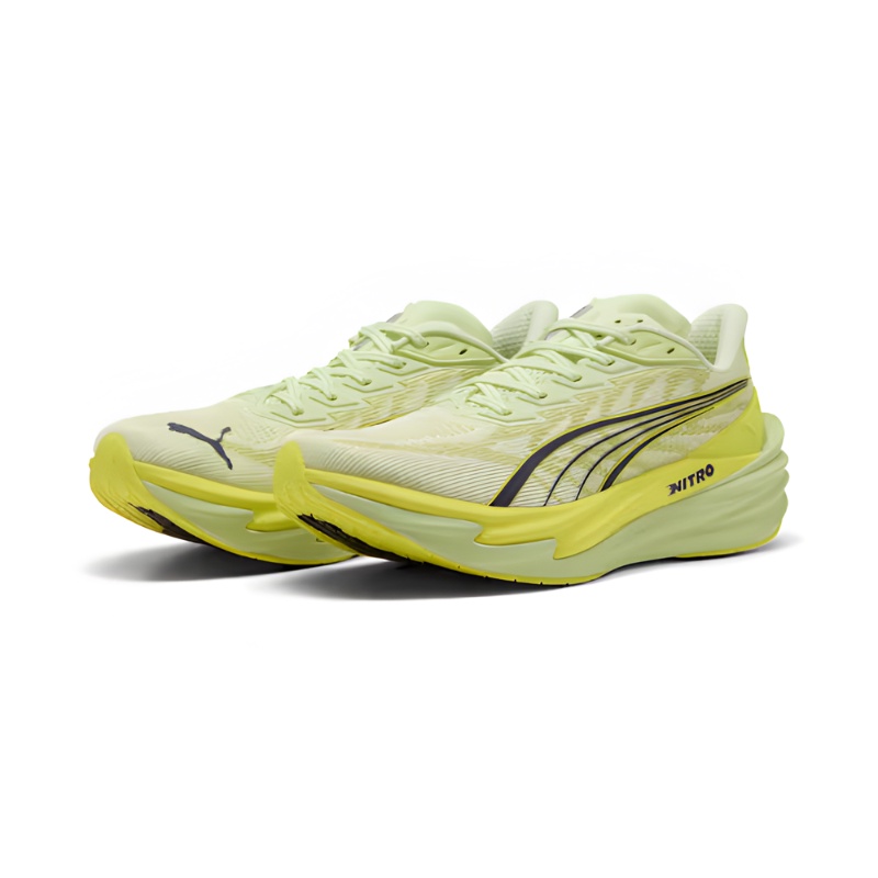 Jual Sepatu Lari Wanita Puma Wmns Deviate Nitro™ 4 Apple Spritz-Lux Lime Original 312124-04 - hoopspoint.com