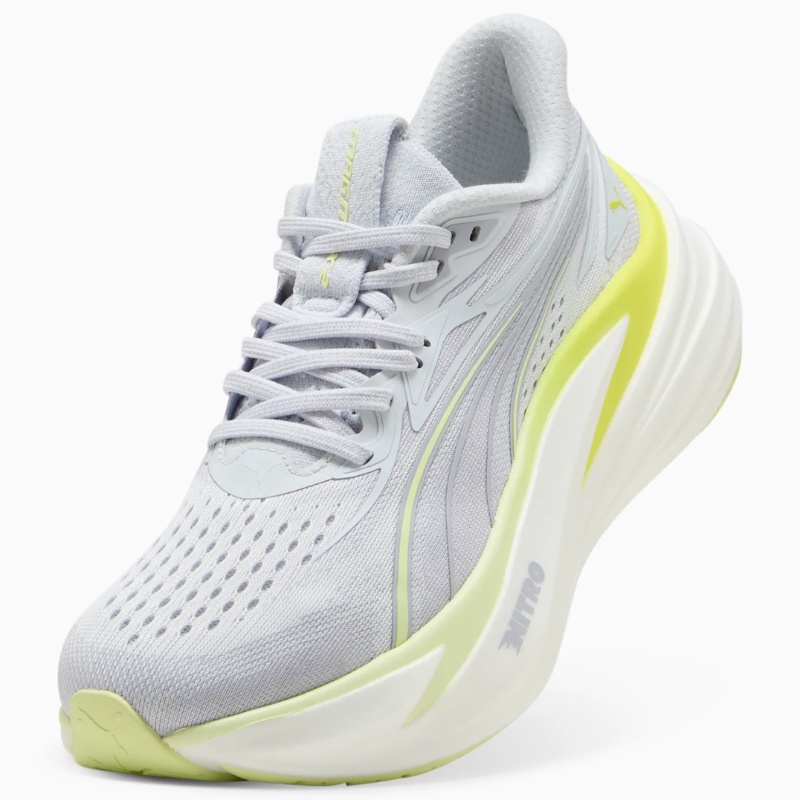 Jual Sepatu Lari Wanita Puma Wmns Magmax Nitro™ 2 Silver Mist-Apple Spritz Original 312126-03 - hoopspoint.com
