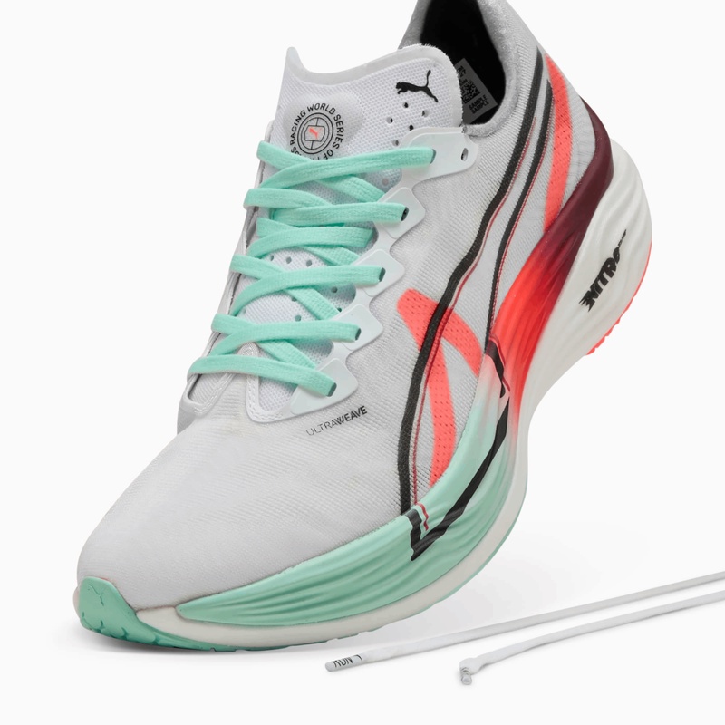 Jual Sepatu Lari Wanita Puma Wmns Deviate Nitro Elite 3 X Hyrox Puma White Original 312292-01 - hoopspoint.com