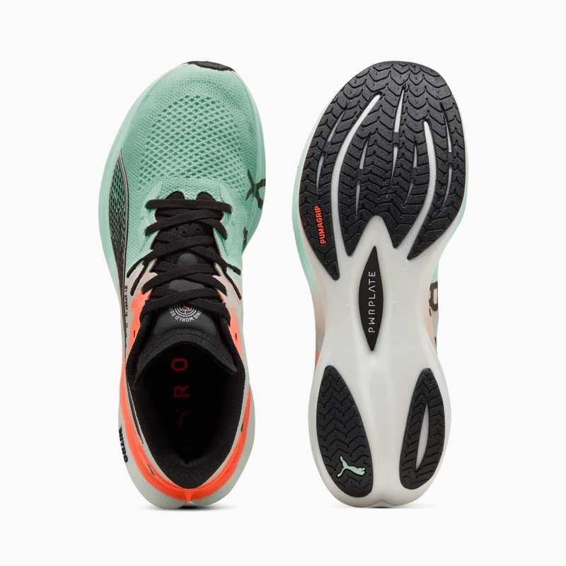 Jual Sepatu Lari Puma Deviate Nitro 3 X Hyrox Glowing Red Original 312293-01 - hoopspoint.com