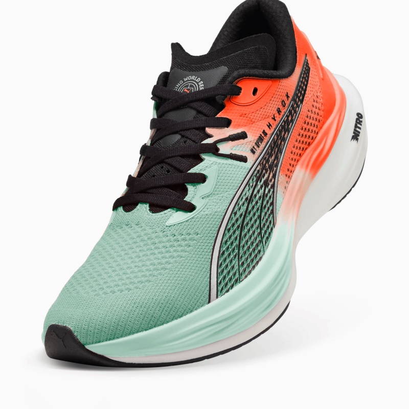 Jual Sepatu Lari Puma Deviate Nitro 3 X Hyrox Glowing Red Original 312293-01 - hoopspoint.com