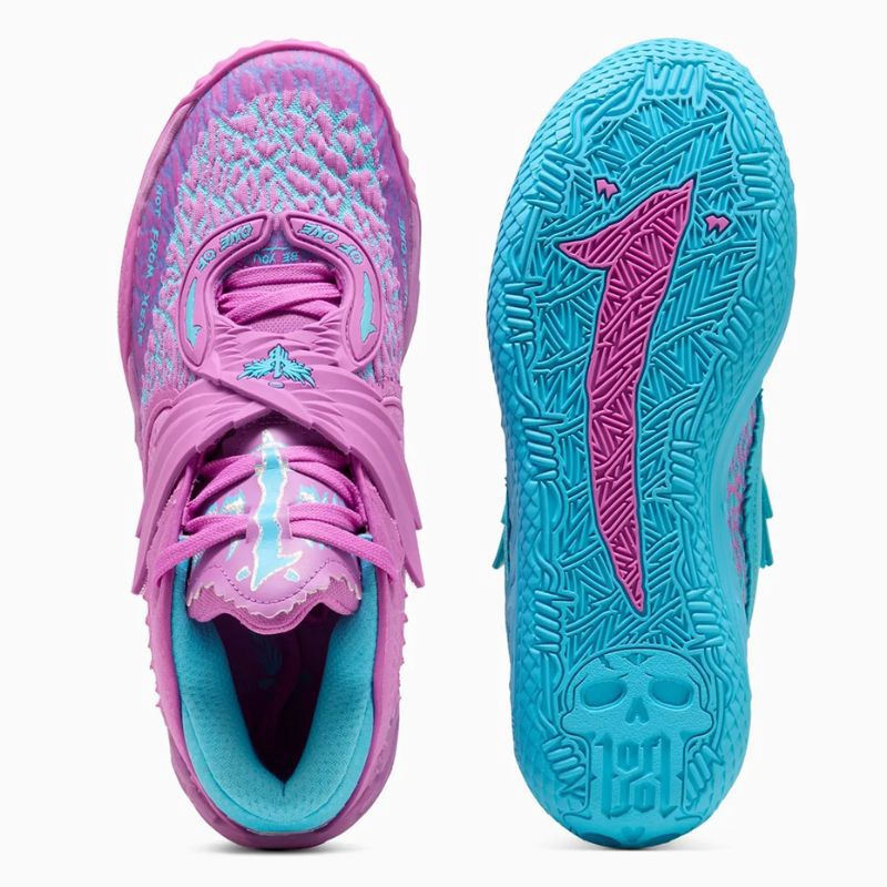 Jual Sepatu Basket Puma Mb.05 Hive Bright Aqua Pure Magenta Original 31279701 - hoopspoint.com