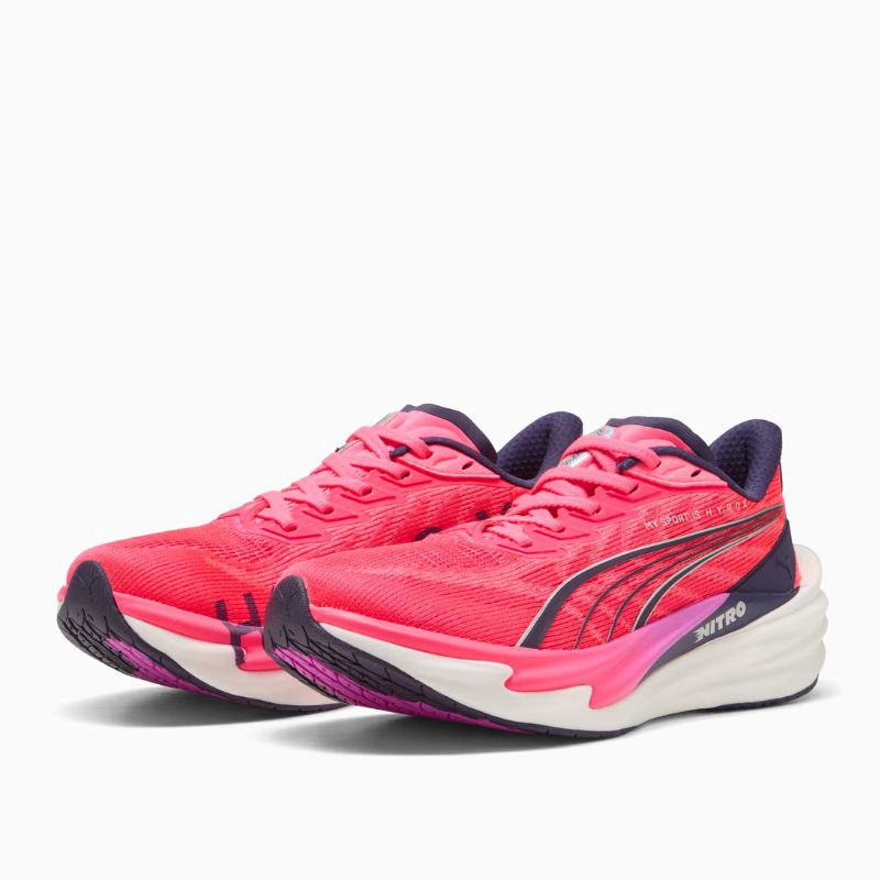 Jual Sepatu Lari Wanita Puma Wmns Hyrox Deviate 4 Pure Pink-Puma White Original 312905-01 - hoopspoint.com