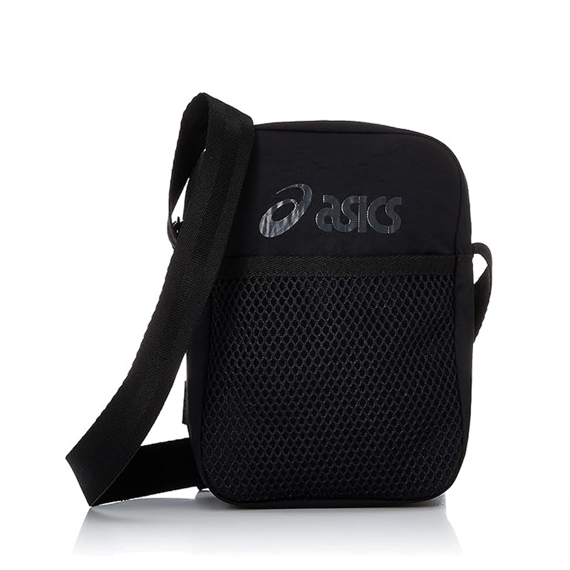 Jual Tas Sneakers Asics Shoulder Bag Black Original 3203A025001 - hoopspoint.com