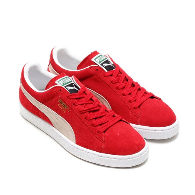 Jual Sepatu Sneakers Puma Suede Classic Red Original 352634-05 - hoopspoint.com