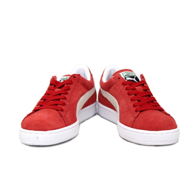 Jual Sepatu Sneakers Puma Suede Classic Red Original 352634-05 - hoopspoint.com