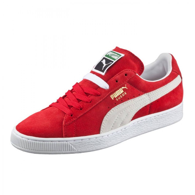 Jual Sepatu Sneakers Puma Suede Classic Red Original 352634-65 - hoopspoint.com