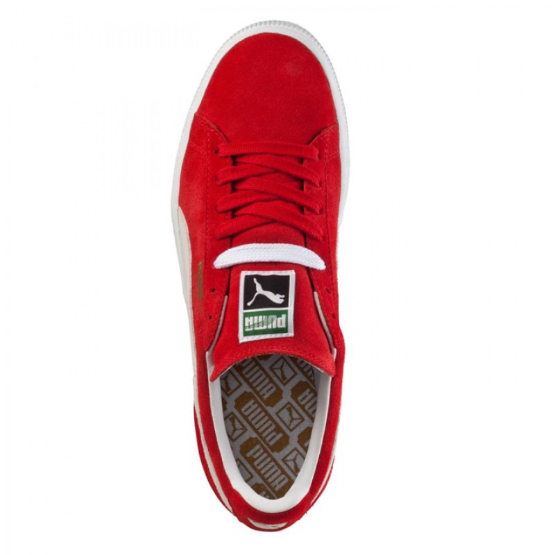 Jual Sepatu Sneakers Puma Suede Classic Red Original 352634-65 - hoopspoint.com
