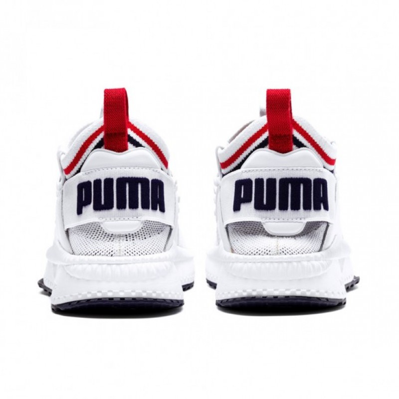 Jual Sepatu Sneakers Puma Tsugi Jun Sport Stripes White Original 367519-01 - hoopspoint.com
