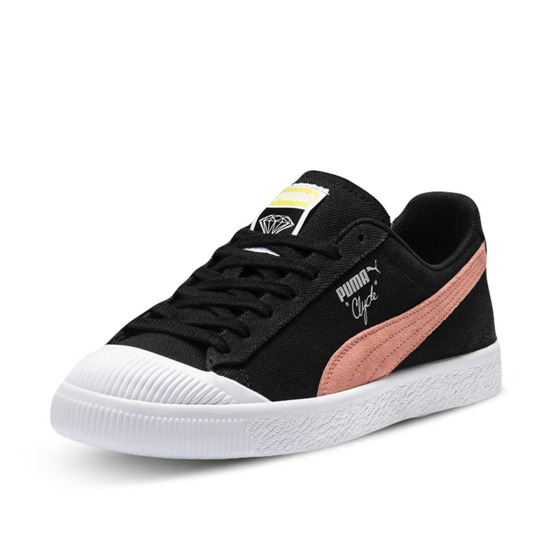 Jual Sepatu Sneakers Puma Clyde X Diamond Supply Black Original 36939702 - hoopspoint.com