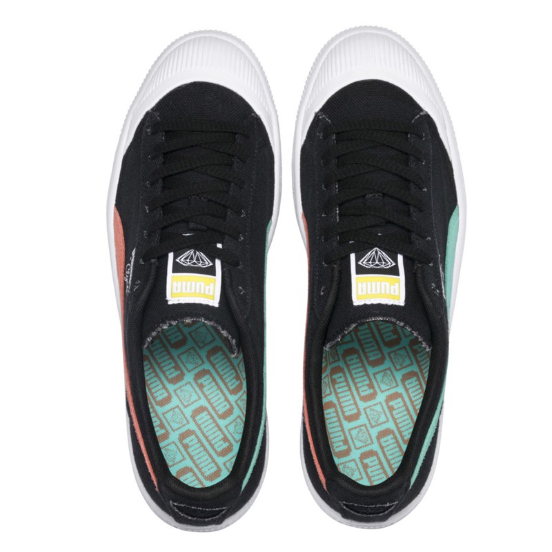 Jual Sepatu Sneakers Puma Clyde X Diamond Supply Black Original 36939702 - hoopspoint.com