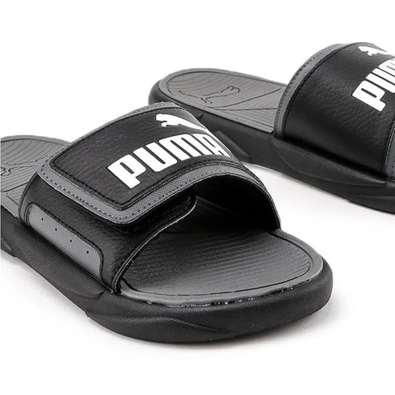 Jual Sandal Sneakers Puma Royalcat Comfort Sandal Black Original 37228004 - hoopspoint.com