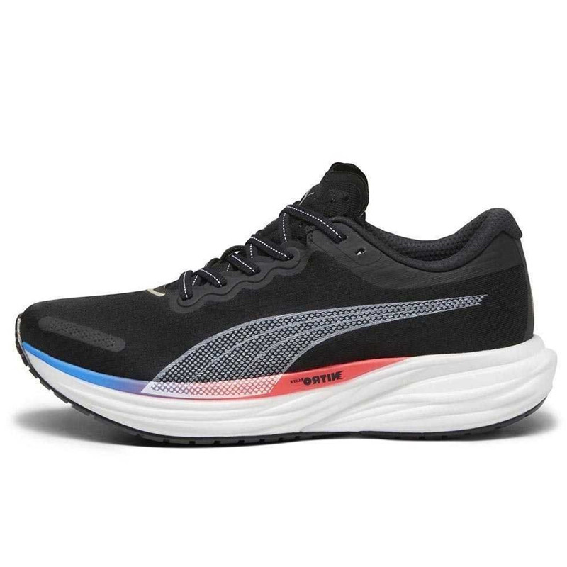 Jual Sepatu Lari Puma Deviate Nitro 2 Black Original 37680713 - hoopspoint.com