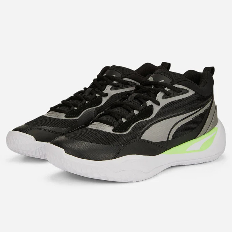 Jual Sepatu Basket Puma Playmaker Pro Black Original 37757216 - hoopspoint.com