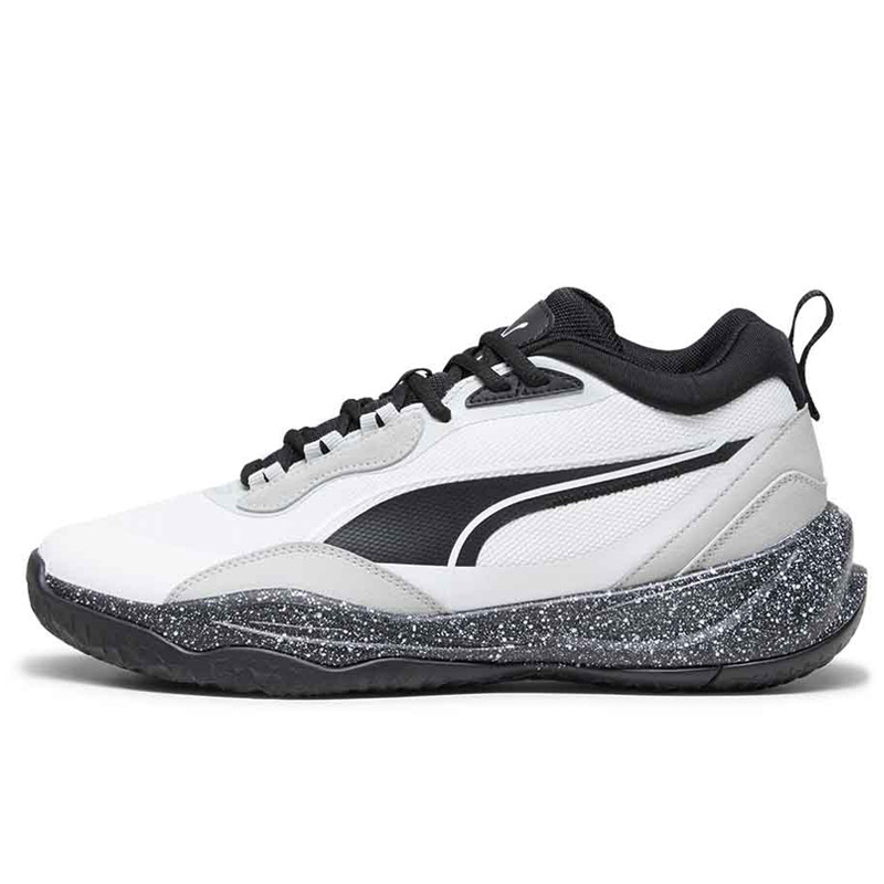 Jual Sepatu Basket Puma Playmaker Pro Splatter White Black Original 37757606 - hoopspoint.com