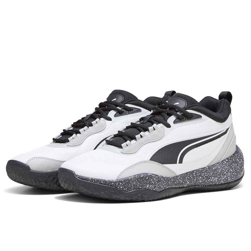 Jual Sepatu Basket Puma Playmaker Pro Splatter White Black Original 37757606 - hoopspoint.com