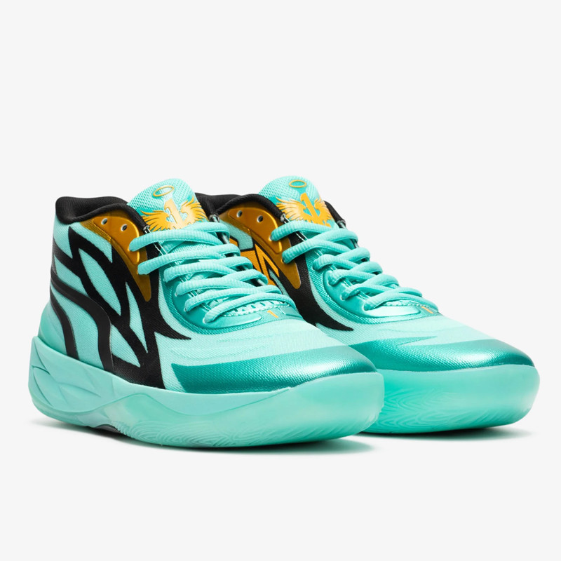 Jual Sepatu Basket Puma Lamelo Ball Mb.02 Honeycomb Teal Original 37759001 - hoopspoint.com