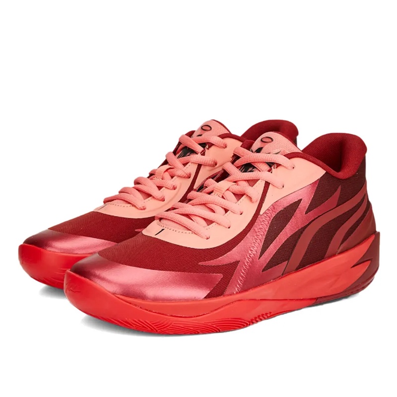 Jual Sepatu Basket Puma Mb.02 Lo Intense Red Original 37776604 - hoopspoint.com