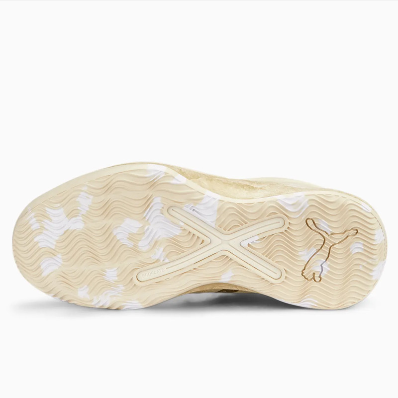 Jual Sepatu Basket Puma Rise Nitro Nephrite Metallic Gold Original 37827901 - hoopspoint.com