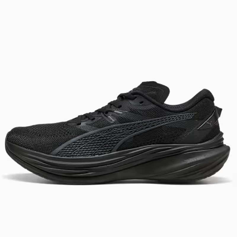 Jual Sepatu Lari Puma Deviate Nitro 3 Wide Black Original 378449-06 - hoopspoint.com