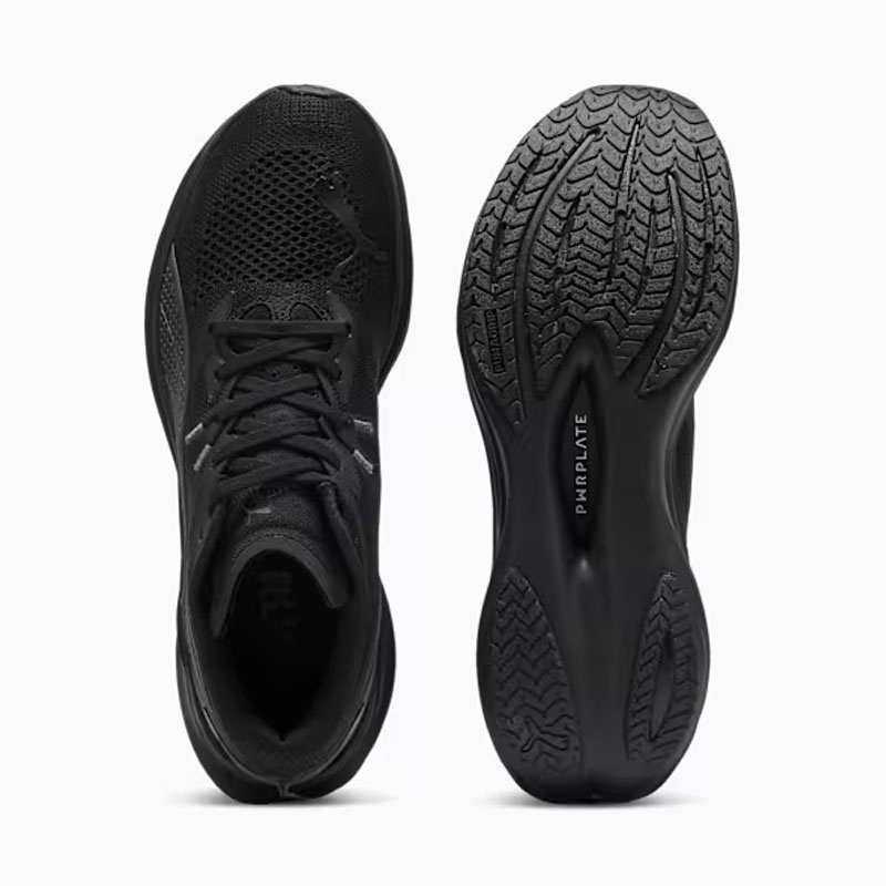 Jual Sepatu Lari Puma Deviate Nitro 3 Wide Black Original 378449-06 - hoopspoint.com