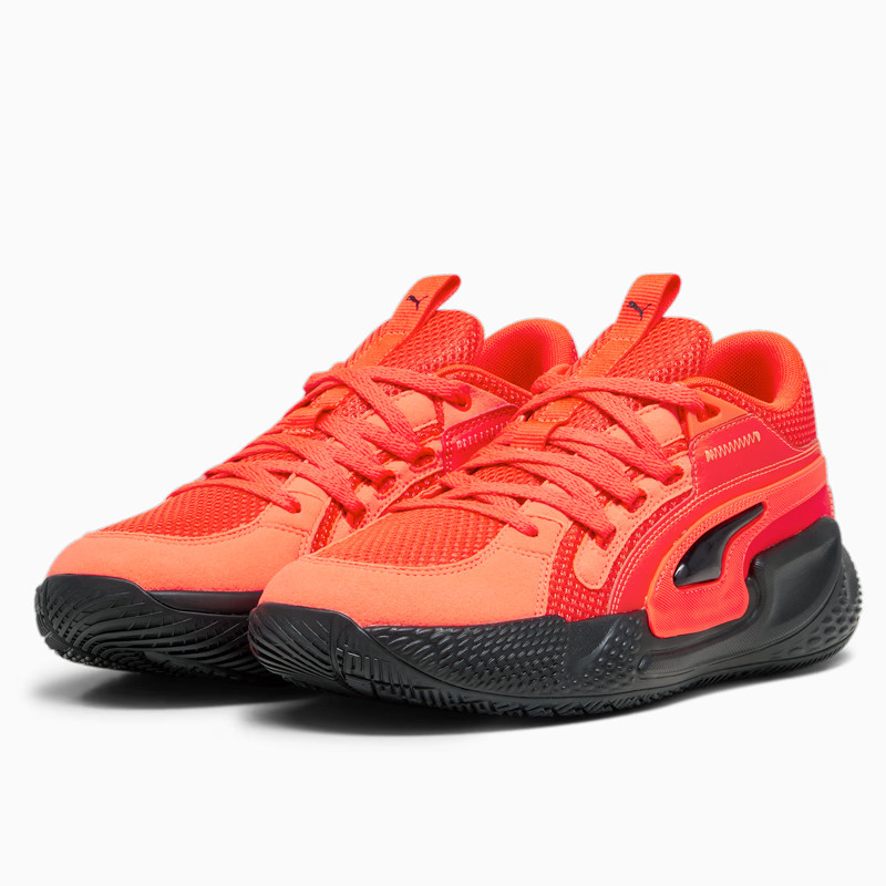 Jual Sepatu Basket Puma Court Rider Chaos Red Blast Original 37901303 - hoopspoint.com