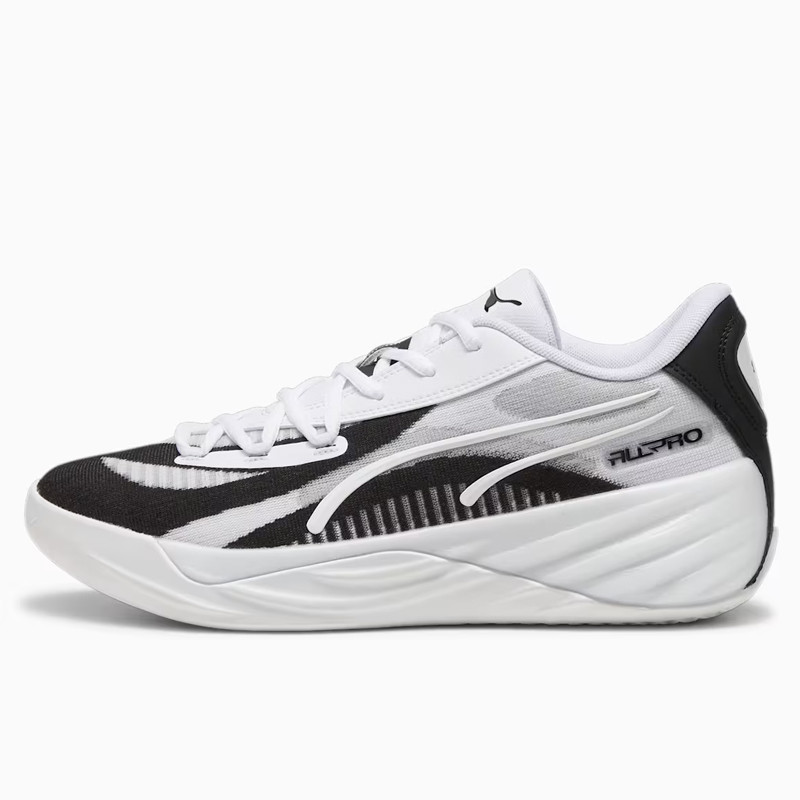 Jual Sepatu Basket Puma All-Pro Nitro Team White Black Original 37908106 - hoopspoint.com