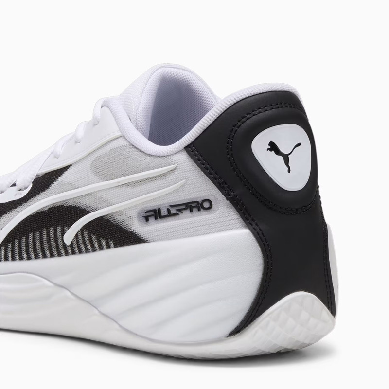 Jual Sepatu Basket Puma All-Pro Nitro Team White Black Original 37908106 - hoopspoint.com