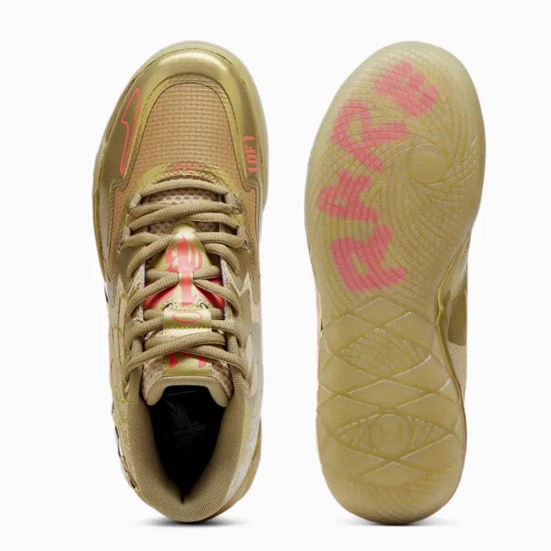 Jual Sepatu Basket Puma Mb.01 Golden Child Metallic Fiery Original 37922301 - hoopspoint.com
