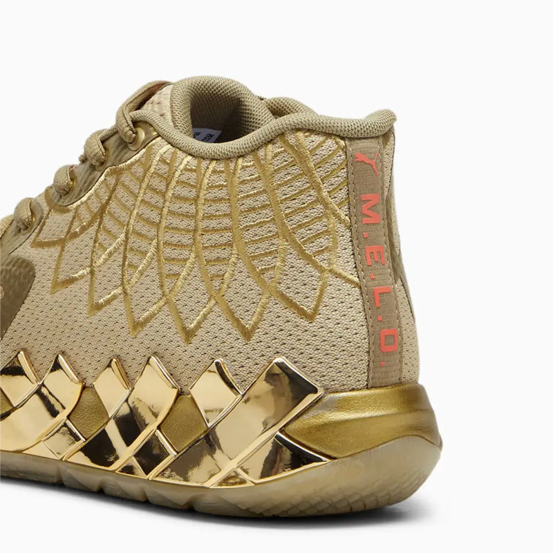 Jual Sepatu Basket Puma Mb.01 Golden Child Metallic Fiery Original 37922301 - hoopspoint.com