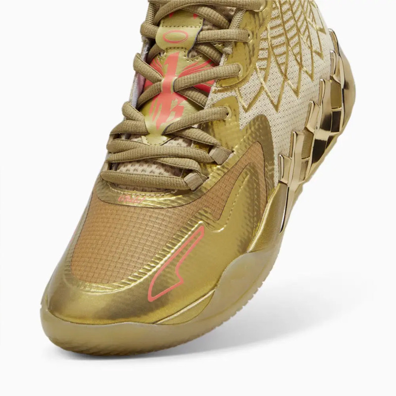 Jual Sepatu Basket Puma Mb.01 Golden Child Metallic Fiery Original 37922301 - hoopspoint.com