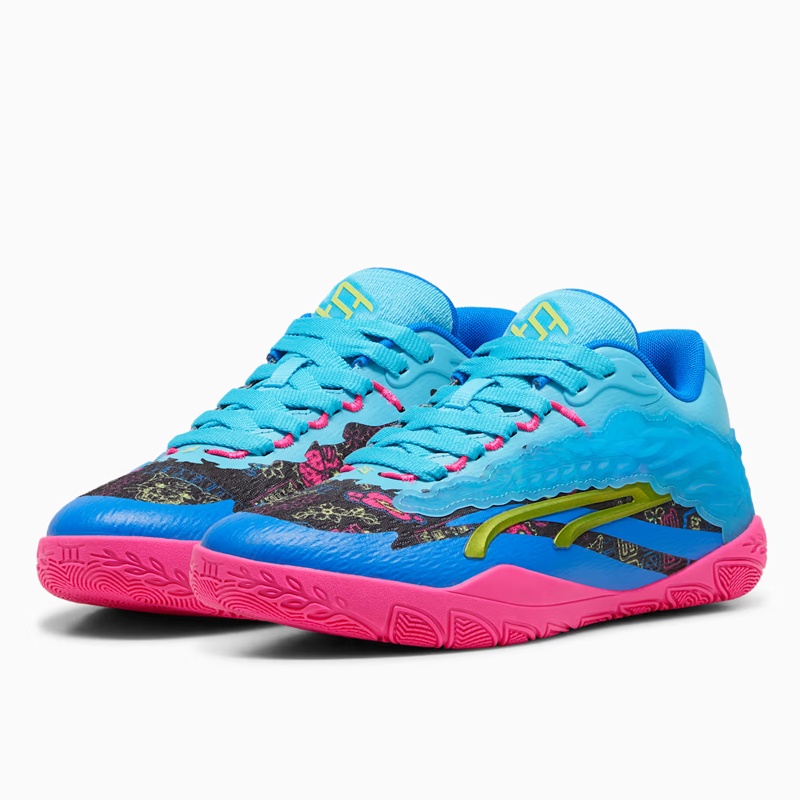 Jual Sepatu Basket Wanita Puma Wmns Stewie 3 X Tokyo Nights Bright Aqua Original 38007001 - hoopspoint.com