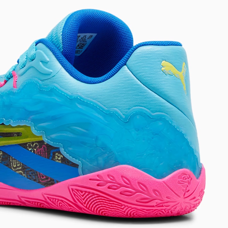 Jual Sepatu Basket Wanita Puma Wmns Stewie 3 X Tokyo Nights Bright Aqua Original 38007001 - hoopspoint.com