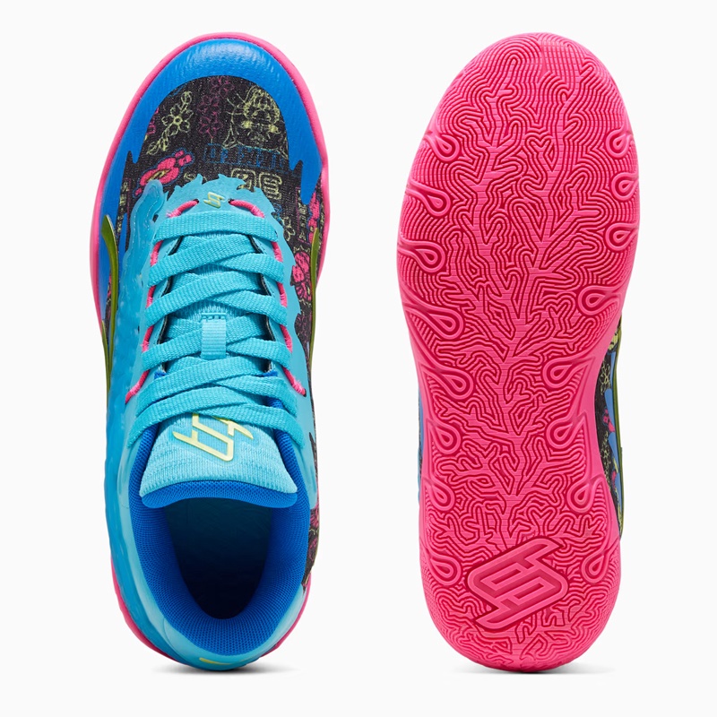 Jual Sepatu Basket Wanita Puma Wmns Stewie 3 X Tokyo Nights Bright Aqua Original 38007001 - hoopspoint.com