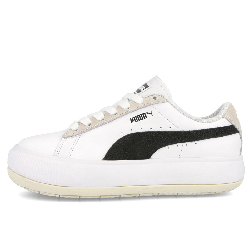 Jual Sepatu Sneakers Wanita Puma Wmns Suede Mayu Mix White Black Original 382581-01 - hoopspoint.com