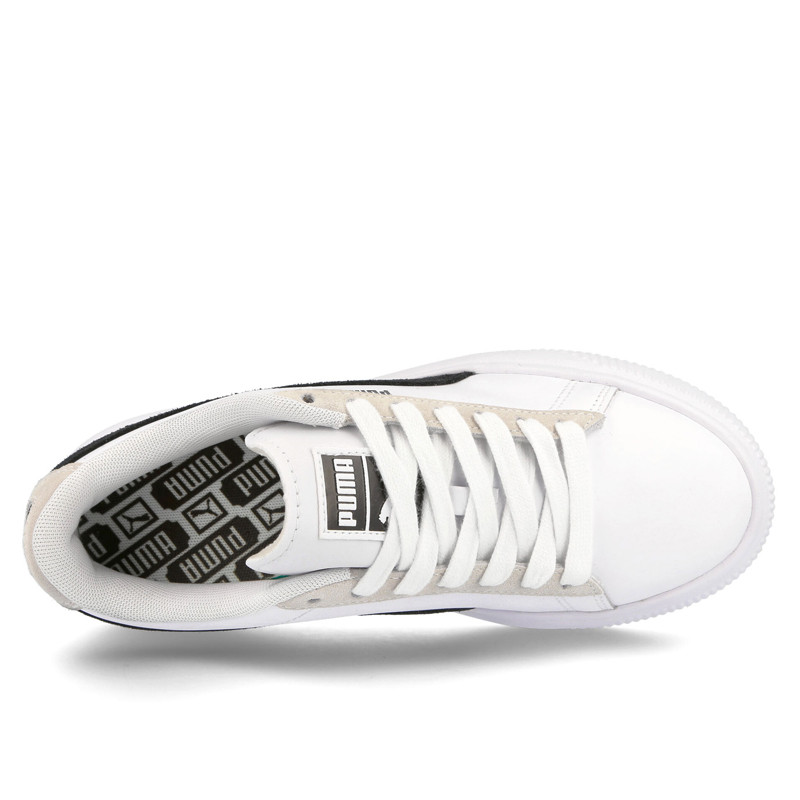 Jual Sepatu Sneakers Wanita Puma Wmns Suede Mayu Mix White Black Original 382581-01 - hoopspoint.com