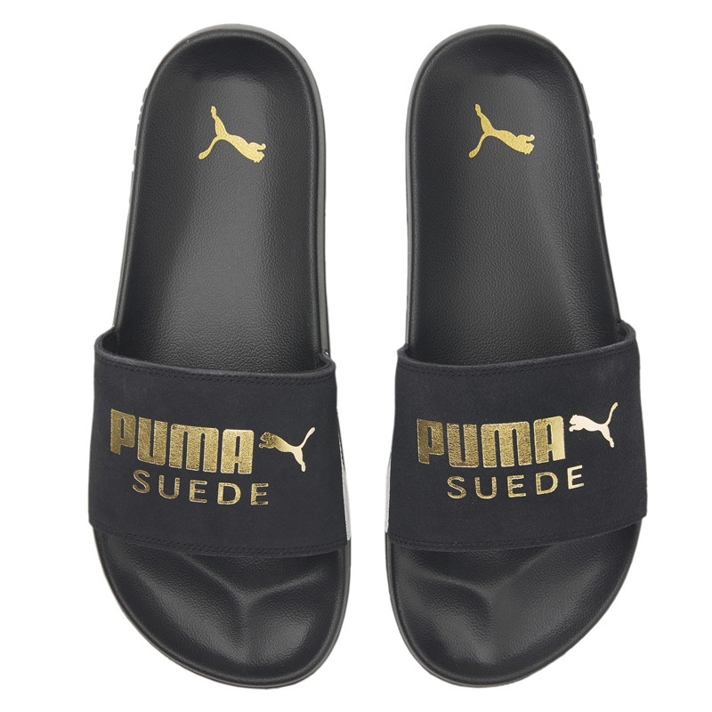 Jual Sandal Sneakers Puma Leadcat 2.0 Suede Classic Sandals Black Original 38487201 - hoopspoint.com