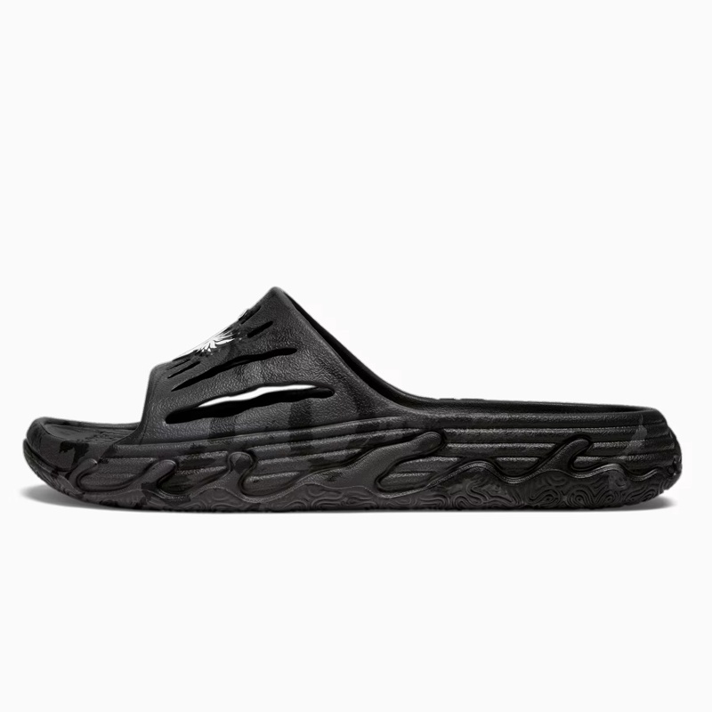 Jual Sandal Basket Puma Mb.03 Slides Black Feather Original 39422303 - hoopspoint.com