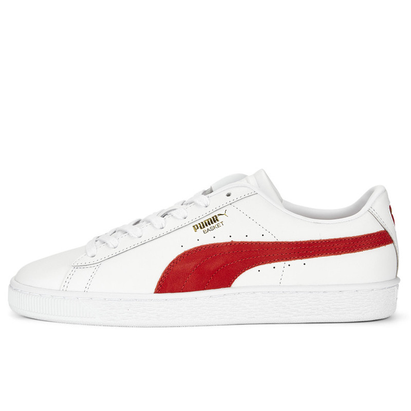 Jual Sepatu Sneakers Puma Basket Og 75Th Anniversary White Red Original 39433801 - hoopspoint.com