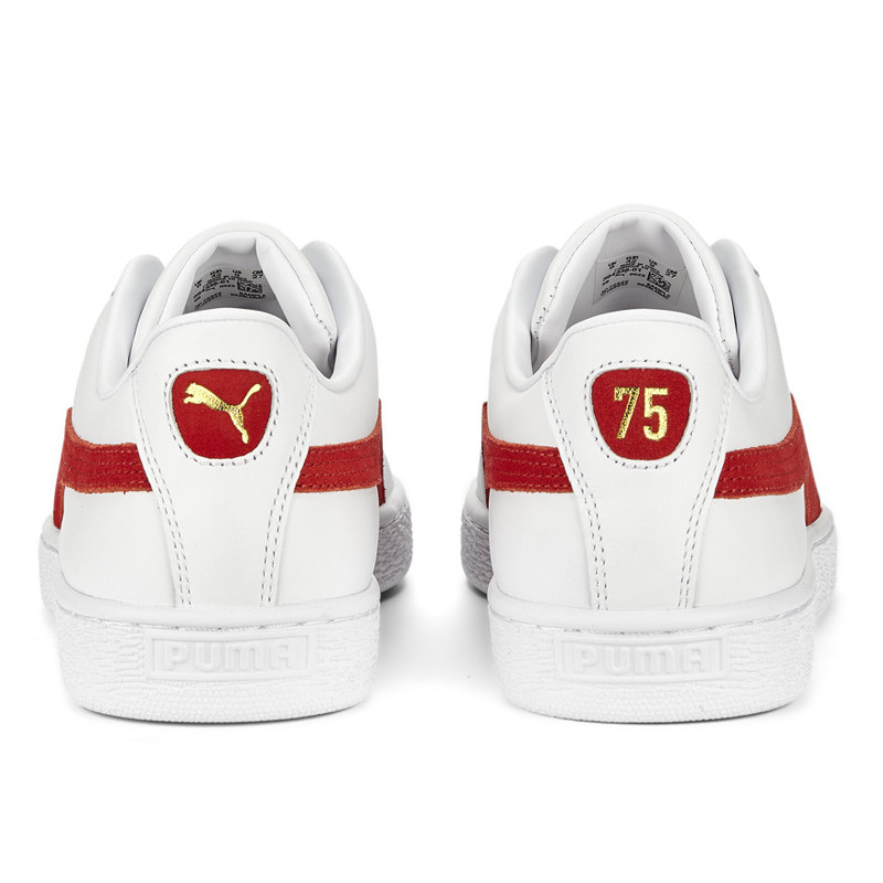 Jual Sepatu Sneakers Puma Basket Og 75Th Anniversary White Red Original 39433801 - hoopspoint.com