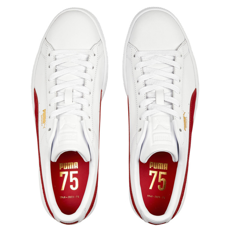 Jual Sepatu Sneakers Puma Basket Og 75Th Anniversary White Red Original 39433801 - hoopspoint.com