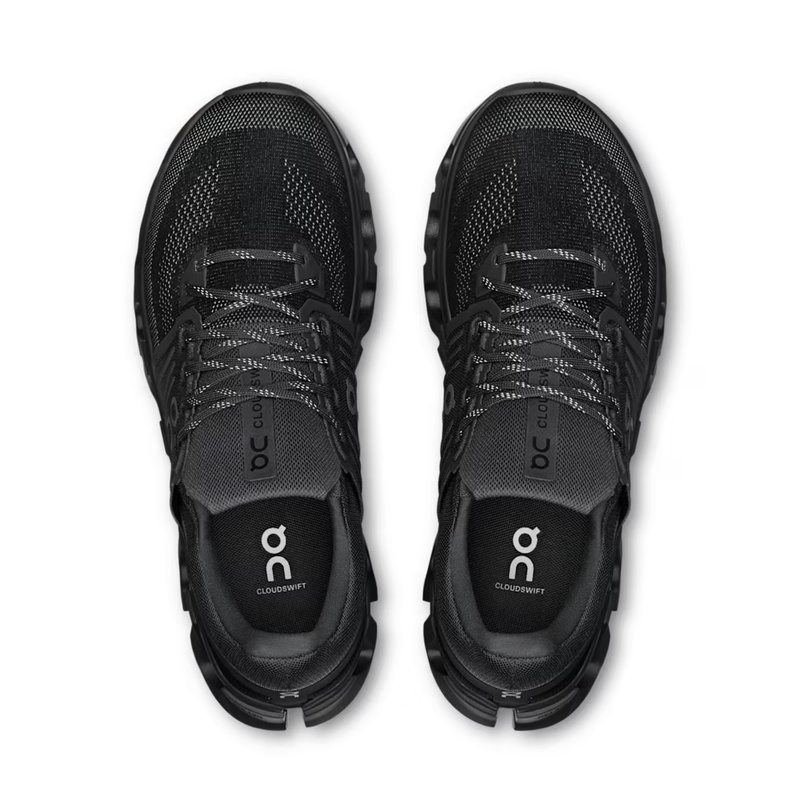 Jual Sepatu Lari On Cloudswift 4 Ad Black | Black Original 3Mf10571043 - hoopspoint.com