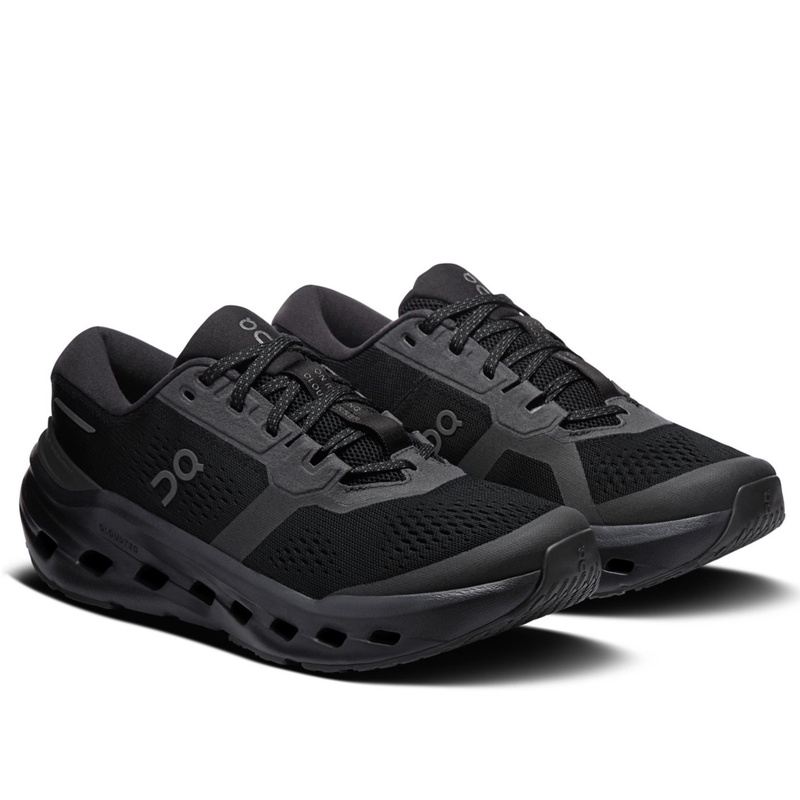 Jual Sepatu Lari On Cloudrunner 3 Black Original 3Mg10071043 - hoopspoint.com