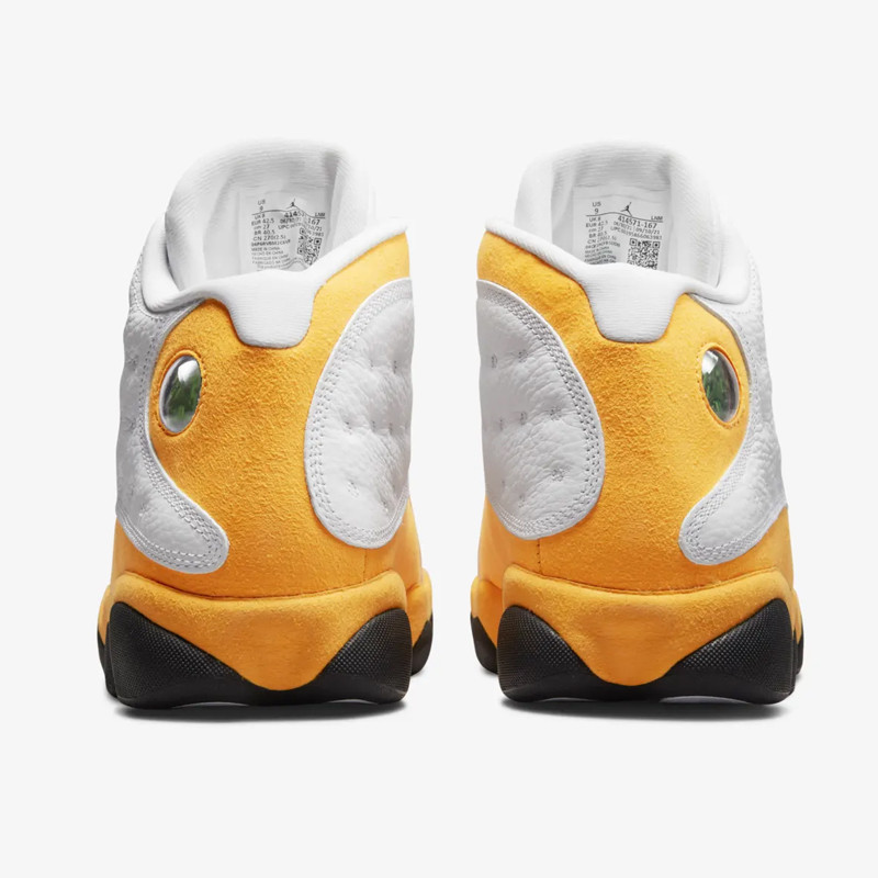 Jual Sepatu Basket Air Jordan Aj 13 Retro Del Sol White Yellow Original 414571-167 - hoopspoint.com