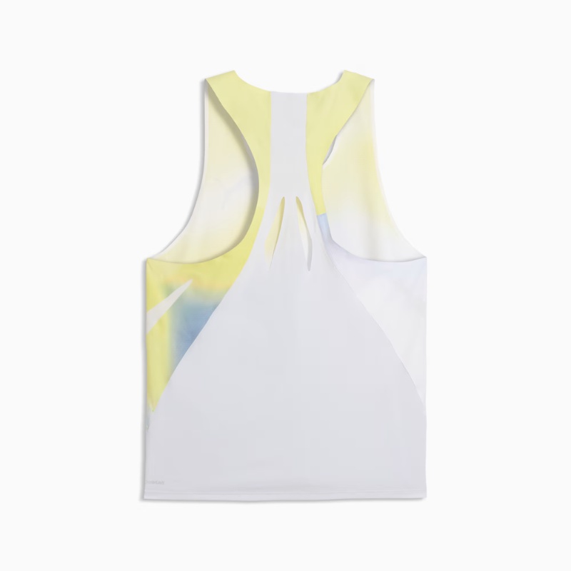 Jual Baju Lari Puma Lightspeed Ultraweave Graphic Running Singlet Men Silver Mist Original 52856442 - hoopspoint.com