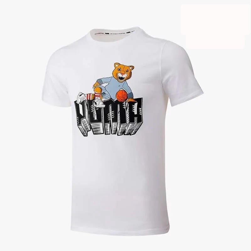 Jual Baju Basket Puma Dylan Ss Tee 1 White Original 53273005 - hoopspoint.com