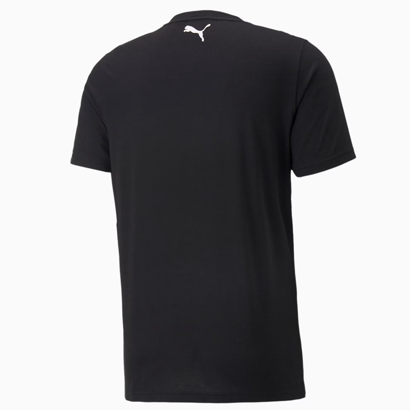 Jual Baju Basket Puma Box Out Short Sleeve Basketball Tee Black Original 53648701 - hoopspoint.com