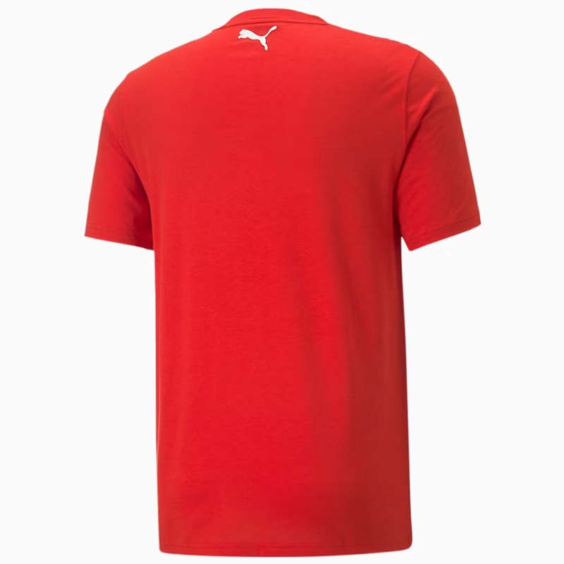 Jual Baju Basket Puma Box Out Short Sleeve Tee Red Original 53649001 - hoopspoint.com