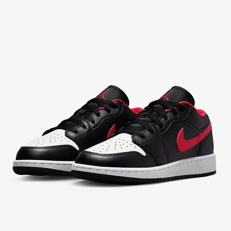 Jual Sepatu Sneakers Anak Air Jordan Aj 1 Low Gs White Toe Black White Original 553560-063 - hoopspoint.com