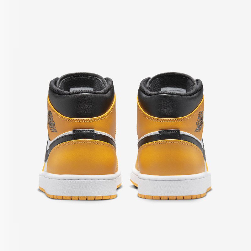 Jual Sepatu Sneakers Air Jordan Aj 1 Mid Yellow Original 554724-701 - hoopspoint.com